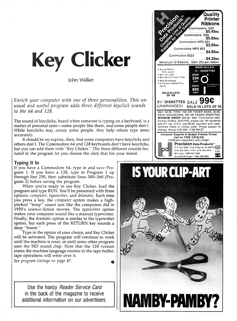 Compute's Gazette, April 1988, page 63