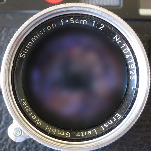 Leica Summicron 50 mm f/2 lens