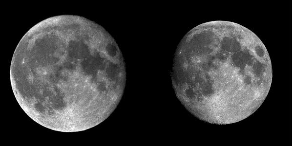 The Moon at Perigee and Apogee