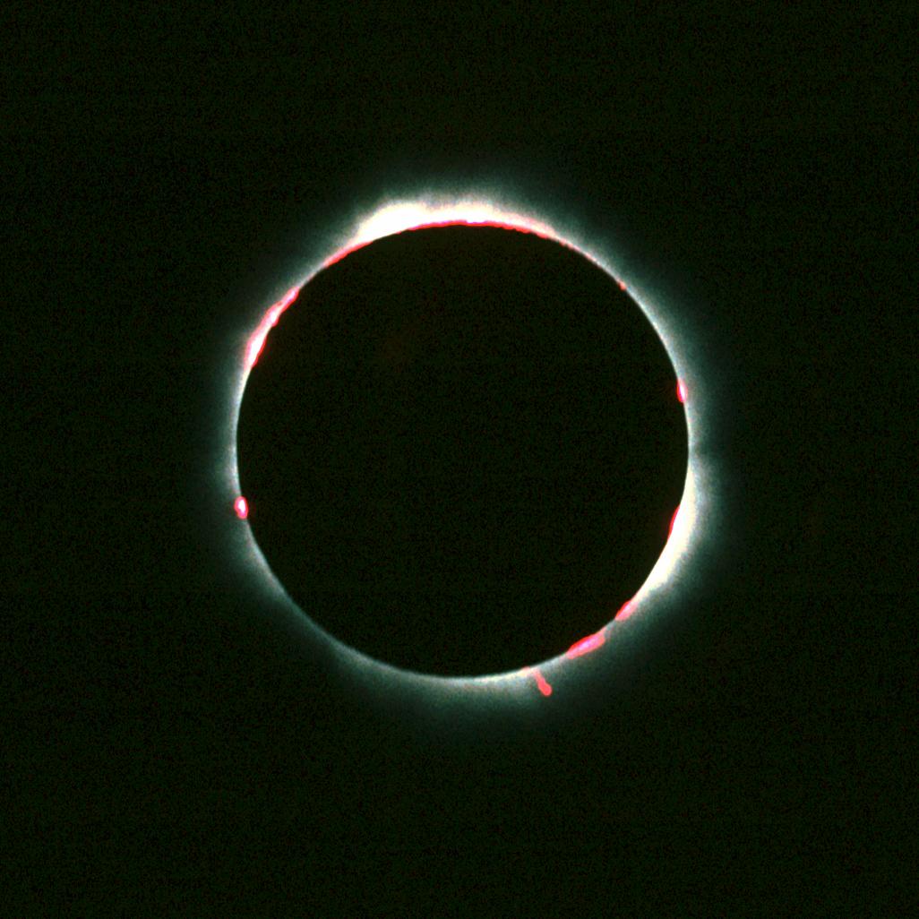 Large size eclipse image