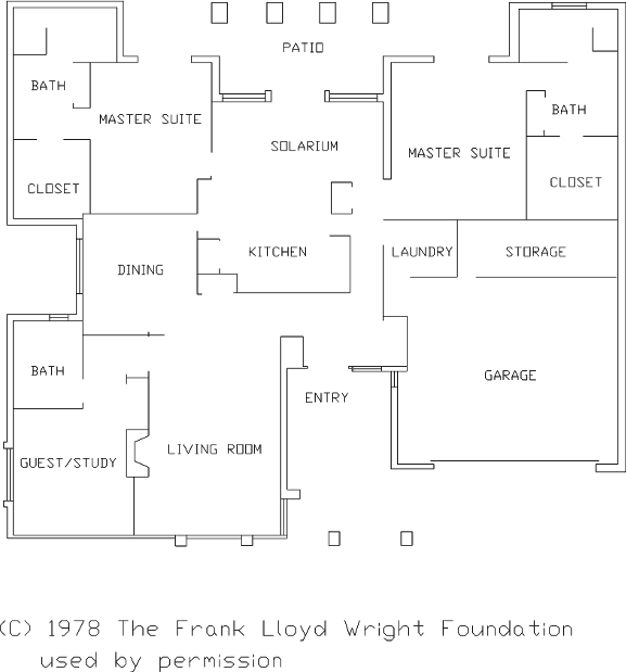 AutoCAD Floor plan drawing