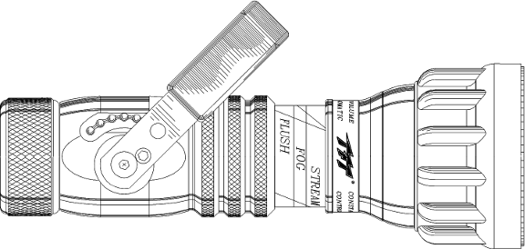 AutoCAD Nozzle drawing