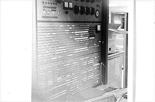Univac 1107 maintenance panel
