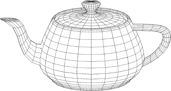 AutoCAD Teapot model