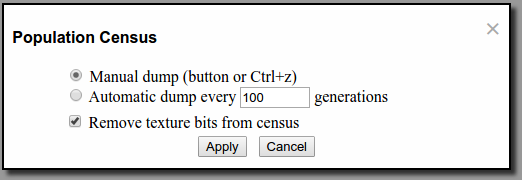 WebCA: Population Census dialogue