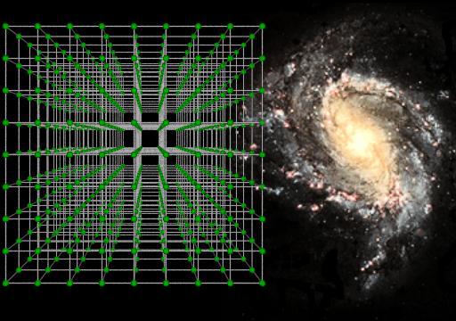 The lattice galaxy