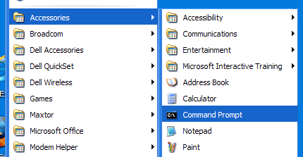 Launch Command Prompt