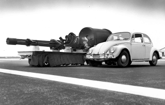 GAU-8 Avenger and Volkswagen Beetle