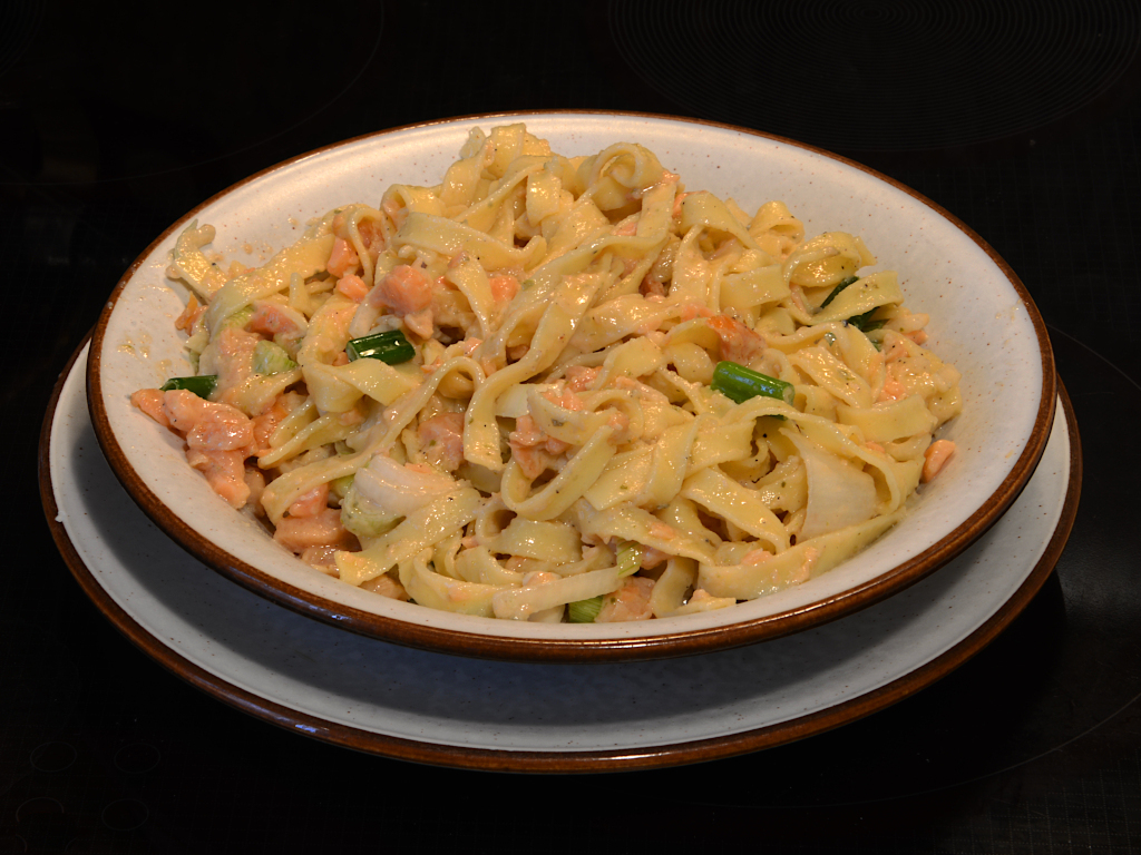 Salmon Pasta Tonnato