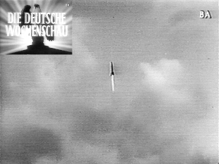 German newsreel: V-2 launch