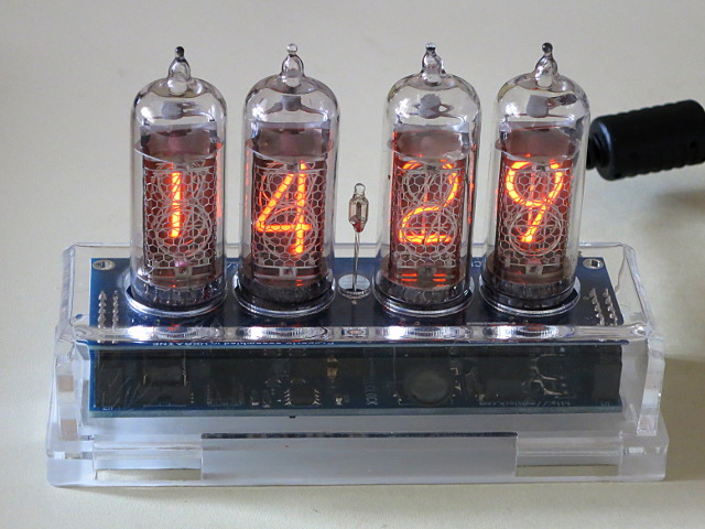 Nixie tube clock