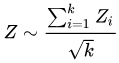 Summing Stouffer Z-scores