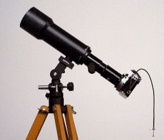 VernonScope telescope and Nikkormat camera