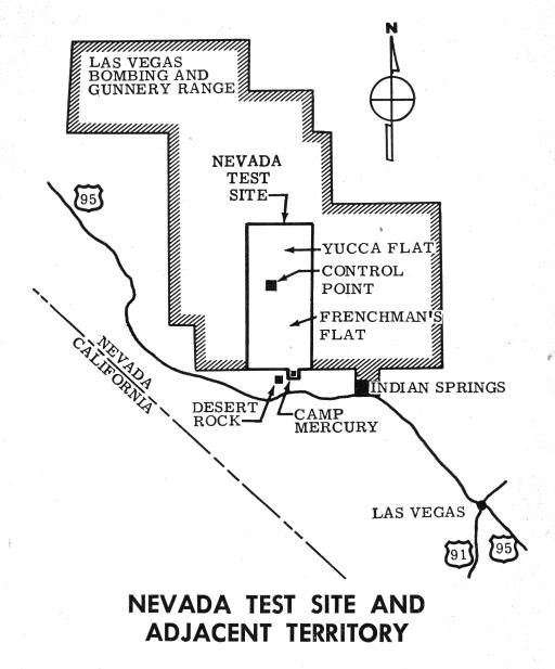 Nevada Test Site and Adjacent Territory