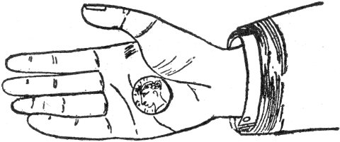 Fig. 2.  Palming Coin.