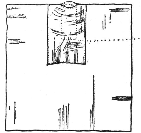 Fig. 13.  Handkerchief fitted with Brass Tube.