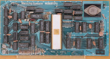 Marinchip M9900CPU S-100 board
