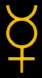 Mercury chart symbol
