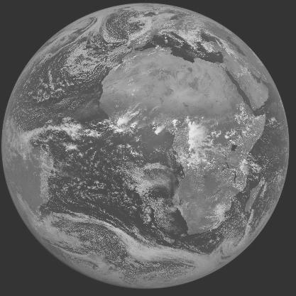 Meteosat-7 imagery for 2005-04-14 12:00 UTC Copyright  2005 EUMETSAT