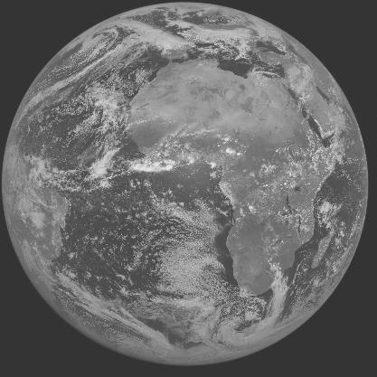 Meteosat-7 imagery for 2005-04-20 12:00 UTC Copyright  2005 EUMETSAT