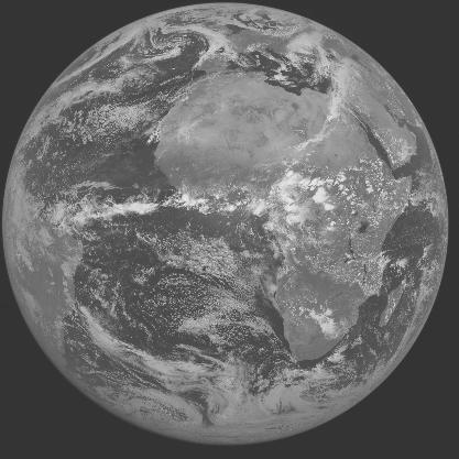 Meteosat-7 imagery for 2005-04-22 12:00 UTC Copyright  2005 EUMETSAT