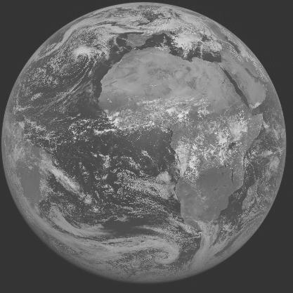 Meteosat-7 imagery for 2005-05-06 12:00 UTC Copyright  2005 EUMETSAT
