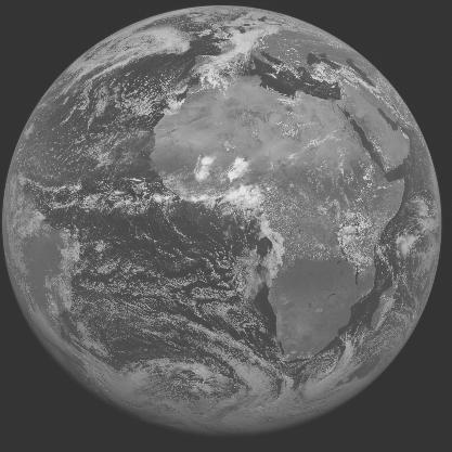 Meteosat-7 imagery for 2005-05-30 12:00 UTC Copyright  2005 EUMETSAT