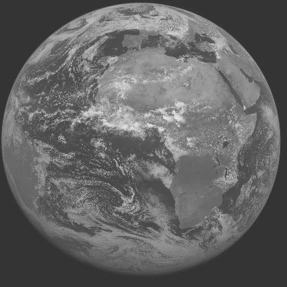 Meteosat-7 imagery for 2005-06-05 12:00 UTC Copyright  2005 EUMETSAT