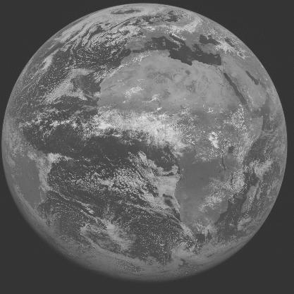 Meteosat-7 imagery for 2005-06-26 12:00 UTC Copyright  2005 EUMETSAT