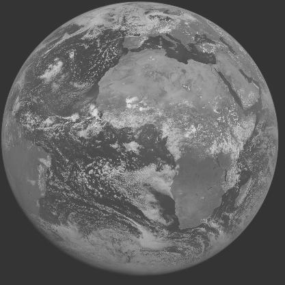 Meteosat-7 imagery for 2005-07-31 12:00 UTC Copyright  2005 EUMETSAT