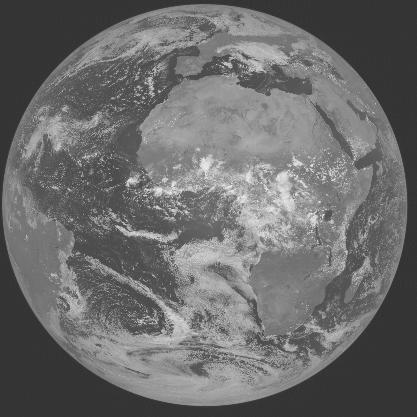 Meteosat-7 imagery for 2005-09-20 12:00 UTC Copyright  2005 EUMETSAT