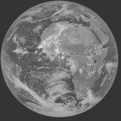 Meteosat-7 imagery for 2005-09-27 12:00 UTC Copyright  2005 EUMETSAT