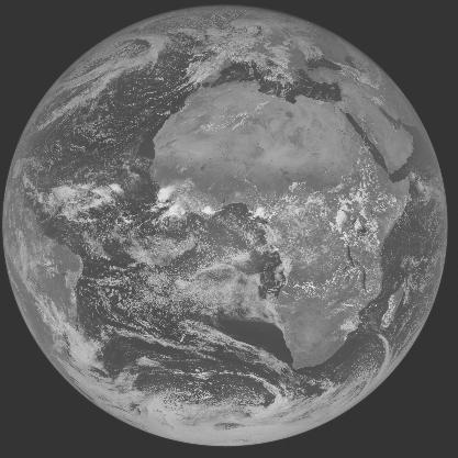 Meteosat-7 imagery for 2005-10-22 12:00 UTC Copyright  2005 EUMETSAT