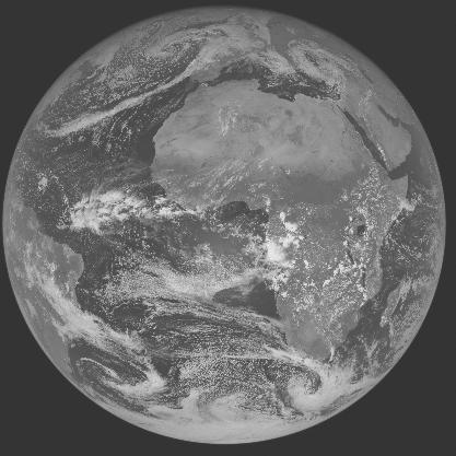 Meteosat-7 imagery for 2005-11-02 12:00 UTC Copyright  2005 EUMETSAT