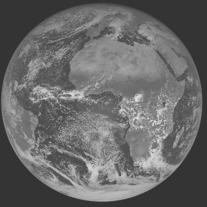Meteosat-7 imagery for 2005-11-06 12:00 UTC Copyright  2005 EUMETSAT