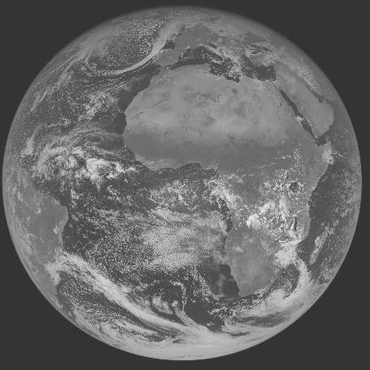 Meteosat-7 imagery for 2005-11-08 12:00 UTC Copyright  2005 EUMETSAT