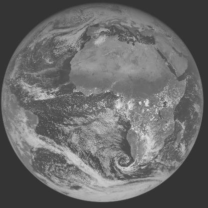 Meteosat-7 imagery for 2005-11-11 12:00 UTC Copyright  2005 EUMETSAT