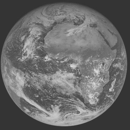 Meteosat-7 imagery for 2005-11-25 12:00 UTC Copyright  2005 EUMETSAT
