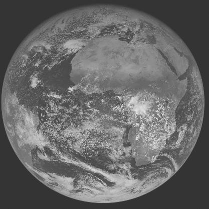 Meteosat-7 imagery for 2005-11-28 12:00 UTC Copyright  2005 EUMETSAT