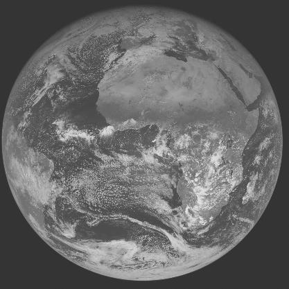 Meteosat-7 imagery for 2005-11-29 12:00 UTC Copyright  2005 EUMETSAT
