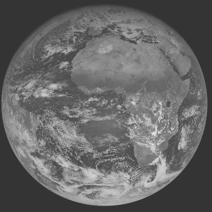 Meteosat-7 imagery for 2005-12-17 12:00 UTC Copyright  2005 EUMETSAT