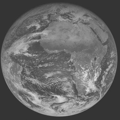 Meteosat-7 imagery for 2005-12-18 12:00 UTC Copyright  2005 EUMETSAT