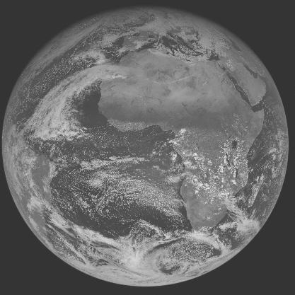 Meteosat-7 imagery for 2005-12-19 12:00 UTC Copyright  2005 EUMETSAT