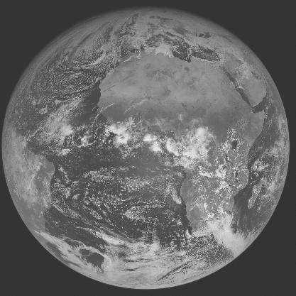 Meteosat-7 imagery for 2006-01-08 12:00 UTC Copyright  2006 EUMETSAT