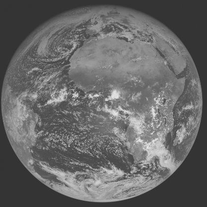Meteosat-7 imagery for 2006-01-09 12:00 UTC Copyright  2006 EUMETSAT