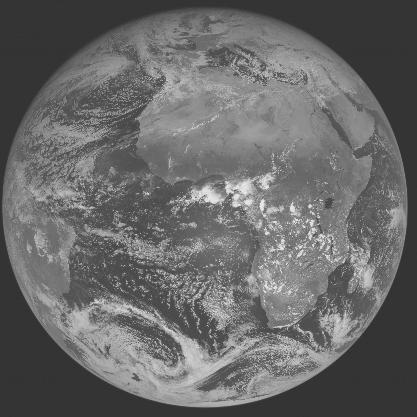 Meteosat-7 imagery for 2006-01-25 12:00 UTC Copyright  2006 EUMETSAT
