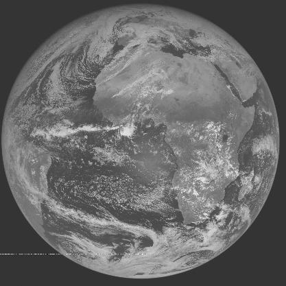 Meteosat-7 imagery for 2006-01-28 12:00 UTC Copyright  2006 EUMETSAT