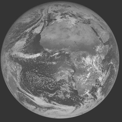 Meteosat-7 imagery for 2006-01-31 12:00 UTC Copyright  2006 EUMETSAT