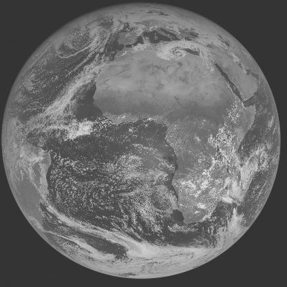 Meteosat-7 imagery for 2006-02-01 12:00 UTC Copyright  2006 EUMETSAT