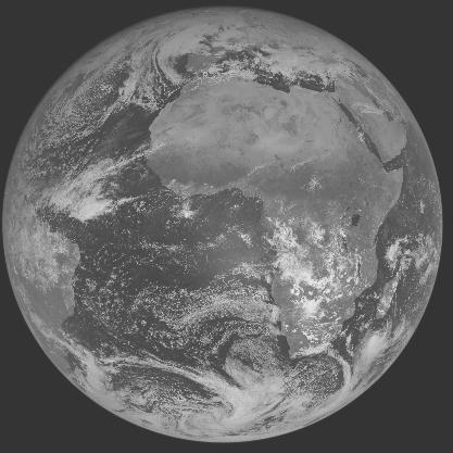 Meteosat-7 imagery for 2006-02-05 12:00 UTC Copyright  2006 EUMETSAT